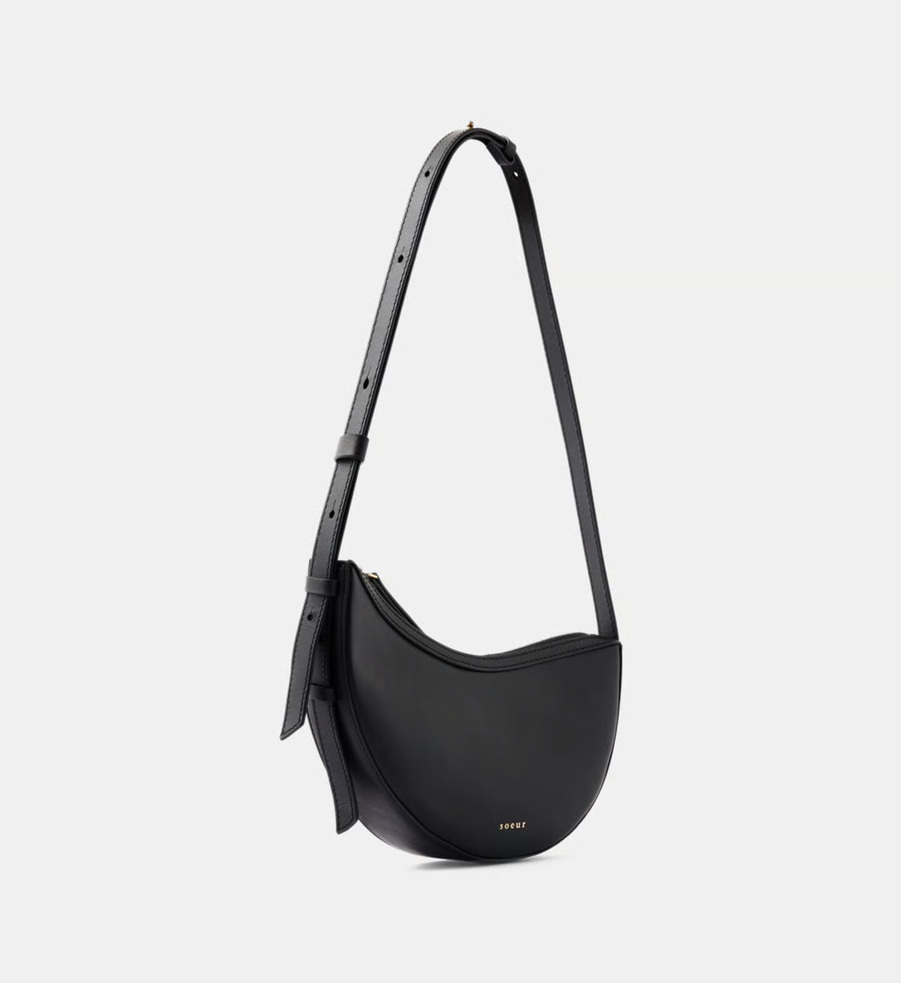 Soeur Sac besace asymétrique Wino Mini en cuir