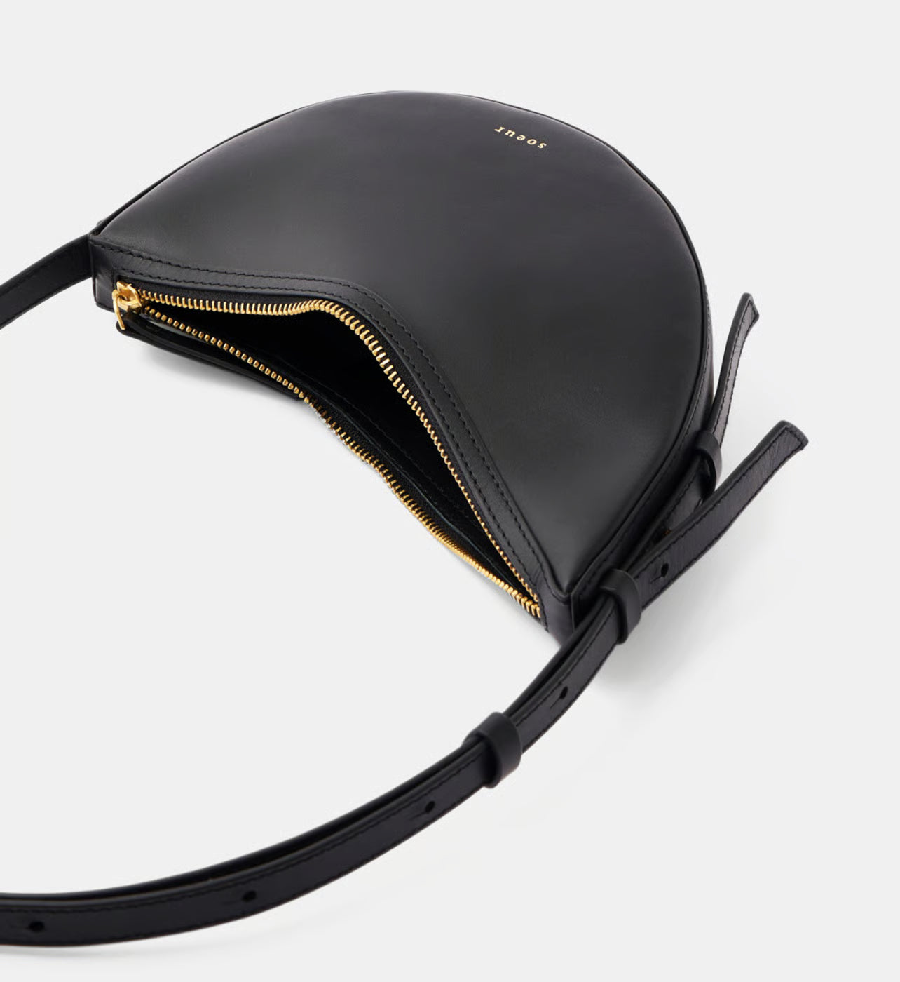 Soeur Sac besace asymétrique Wino Mini en cuir