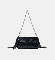 Maje Pochette Miss M pouch en cuir vernis