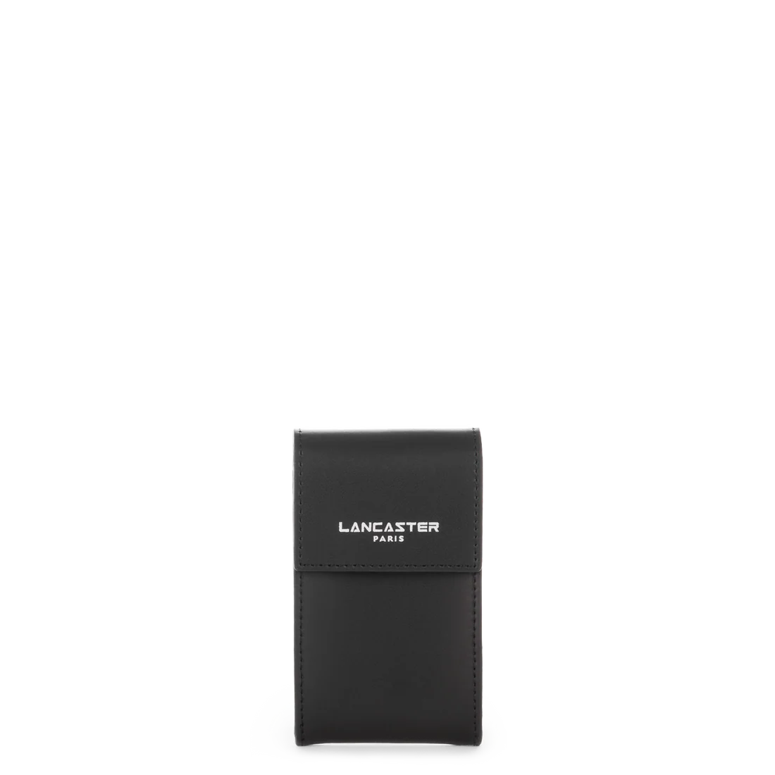 Porte-monnaie – cuir lisse zippé compact