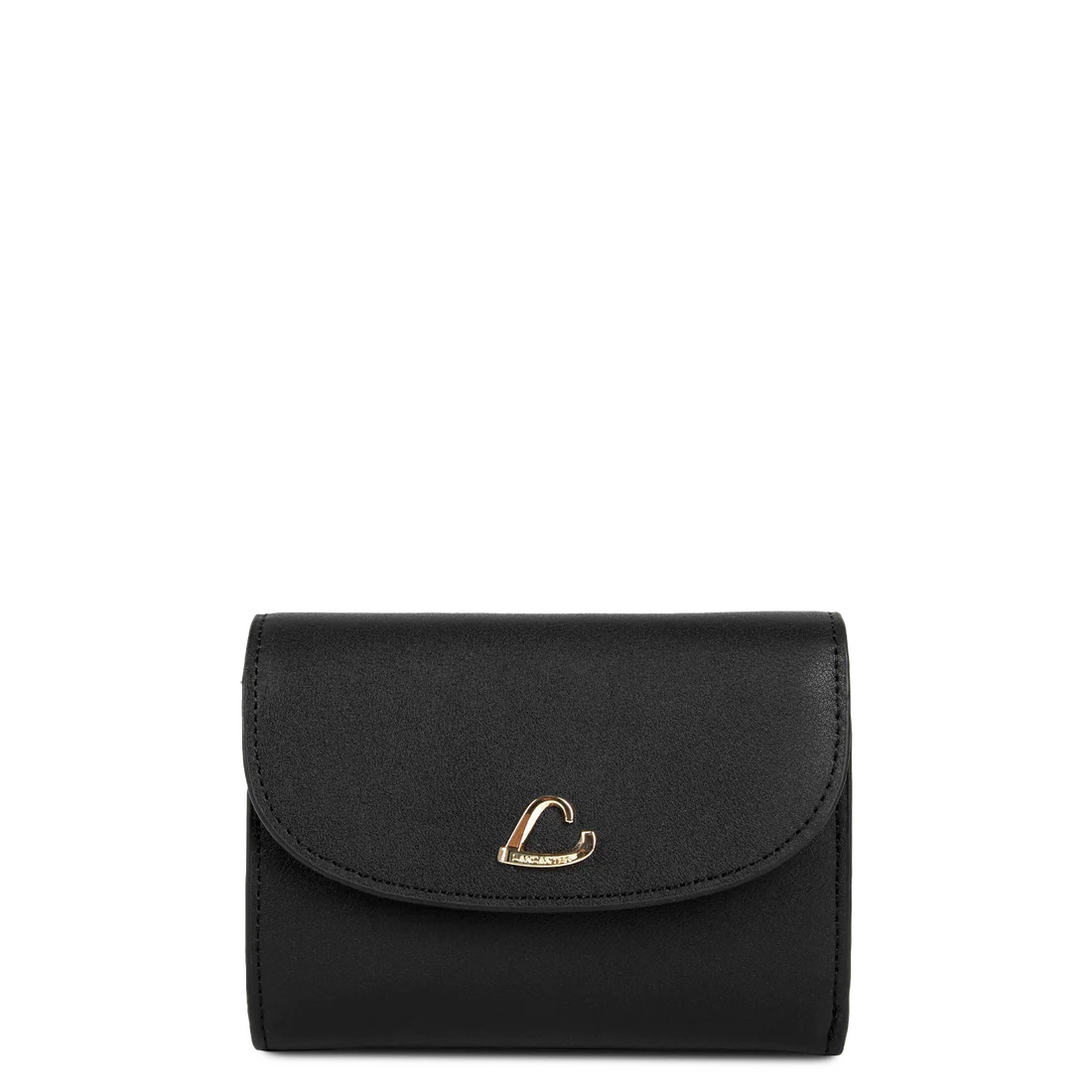 Portefeuille dos-à-dos – cuir lisse compact