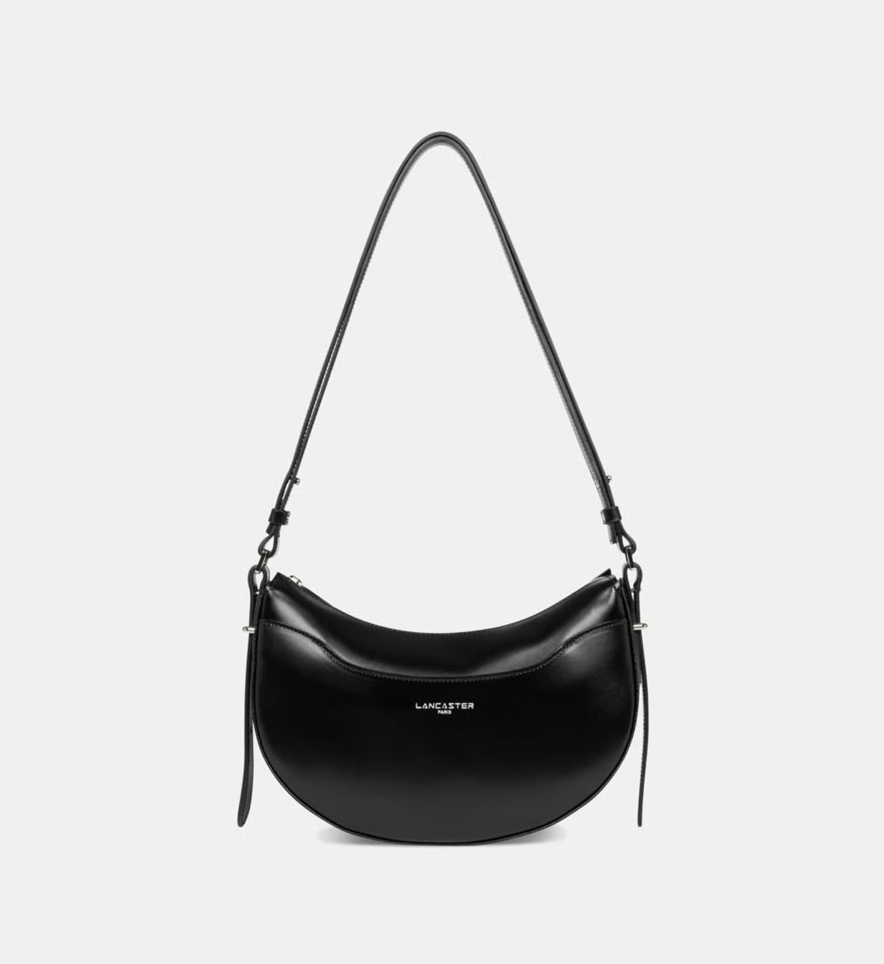 Lancaster Sac besace demi-lune Suave Ace en cuir