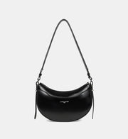 Lancaster Sac besace demi-lune Suave Ace en cuir