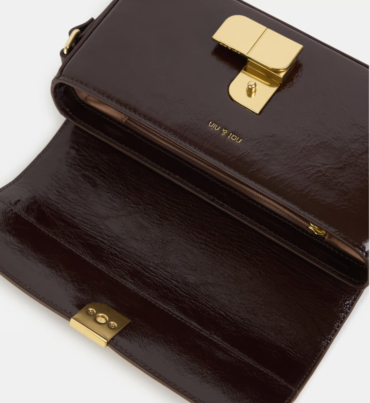 Nat & Nin Sac besace Alice S en cuir