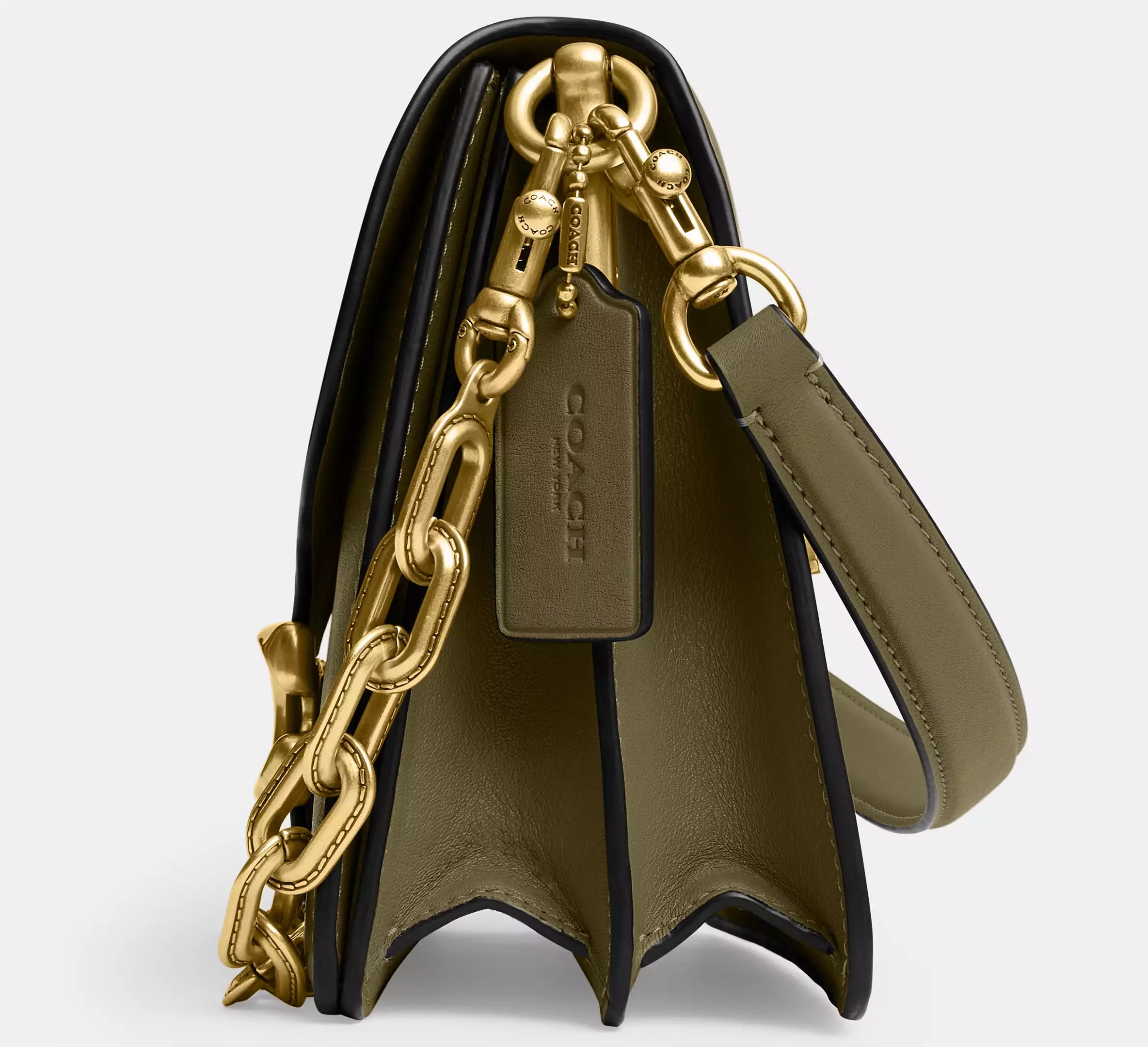 Sac épaule avec chaîne Tabby