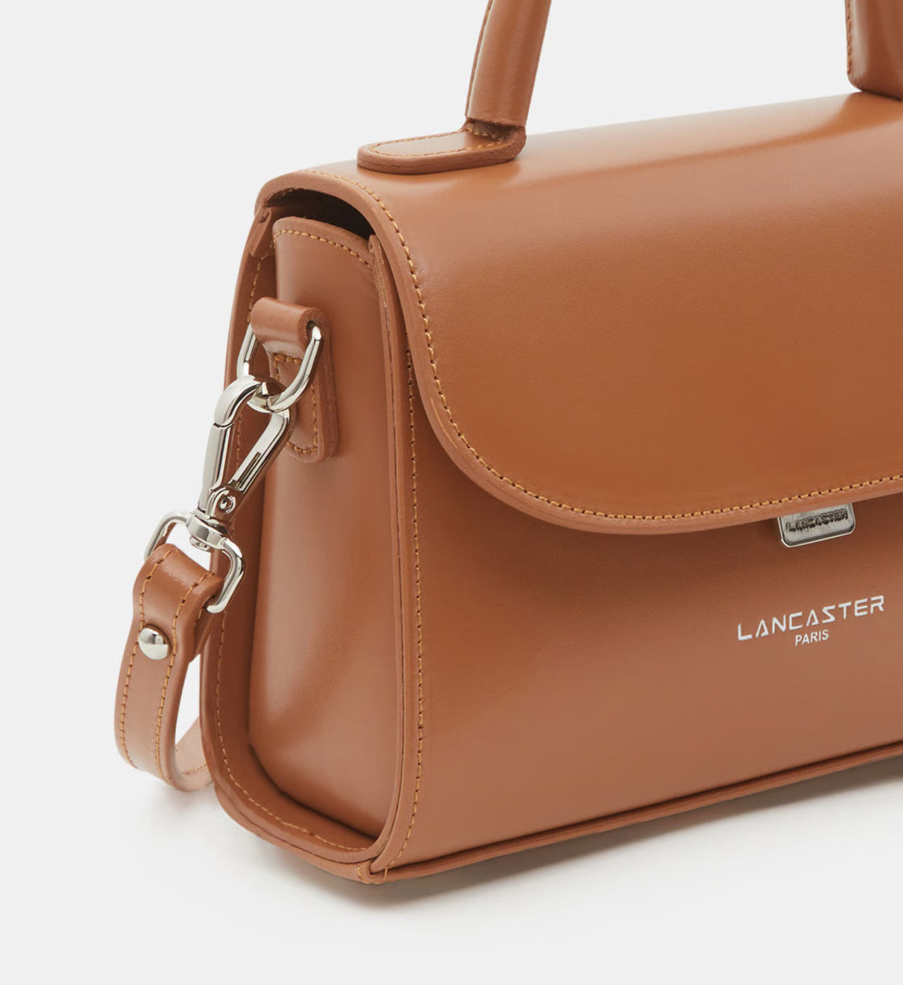 Lancaster Mini sac cabas Suave Even cuir