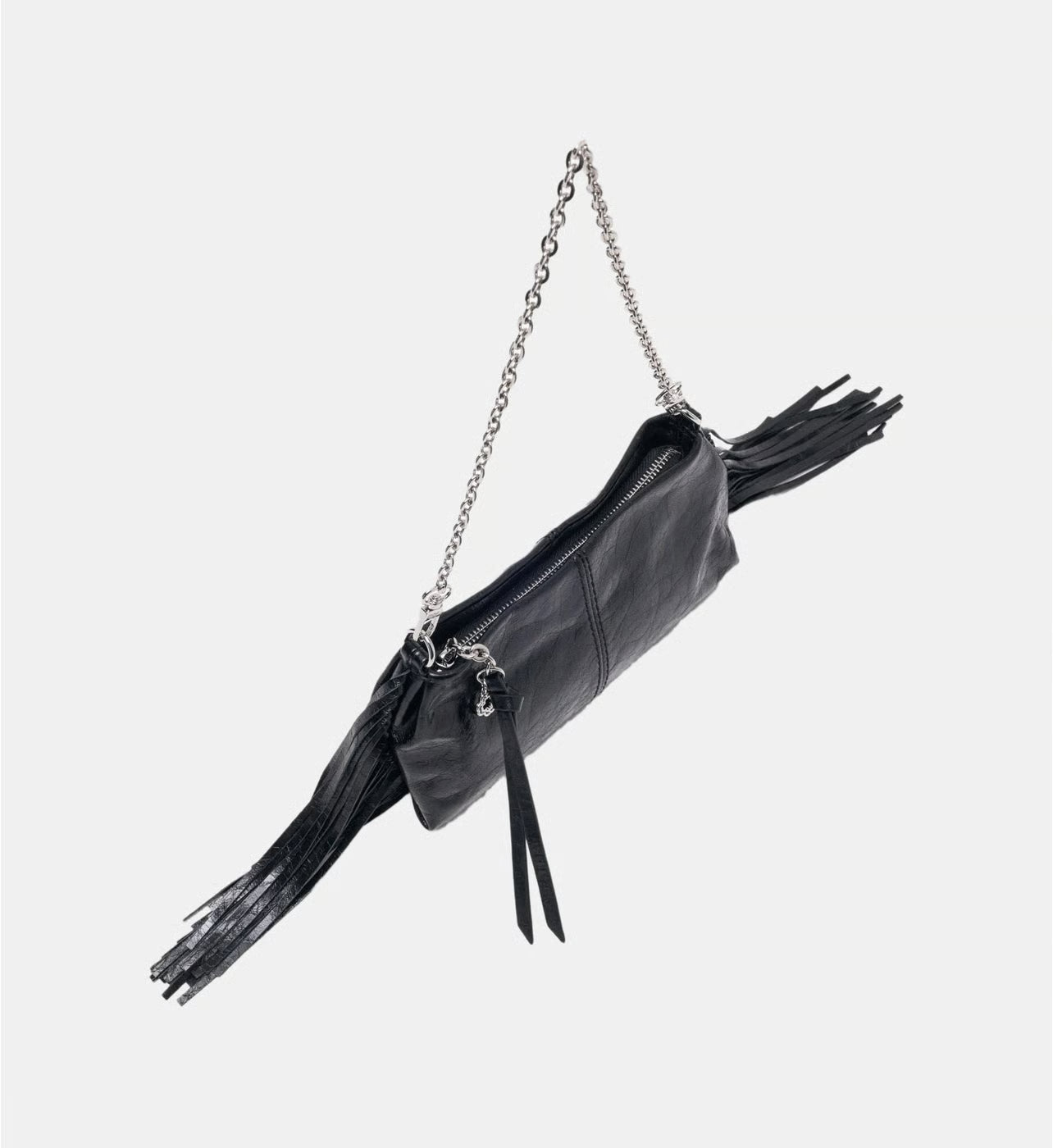 Maje Pochette Miss M pouch en cuir vernis