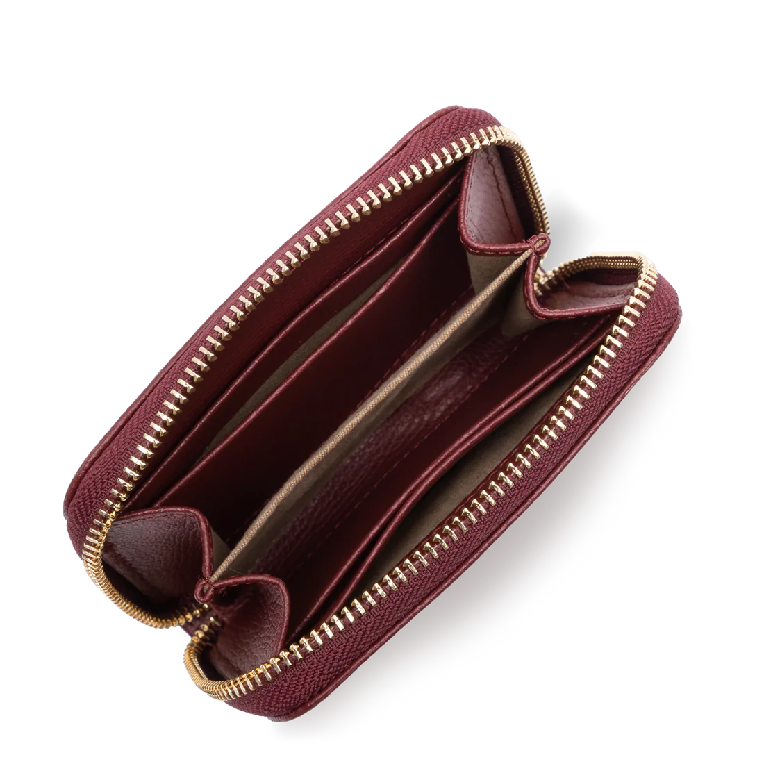 Portefeuille – cuir grainé compact