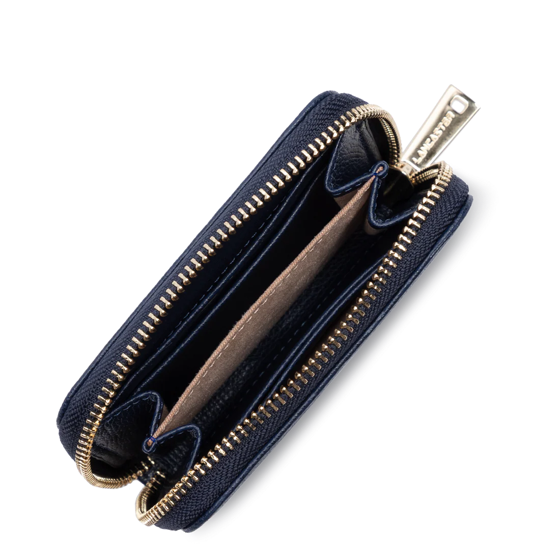 Portefeuille – cuir grainé compact