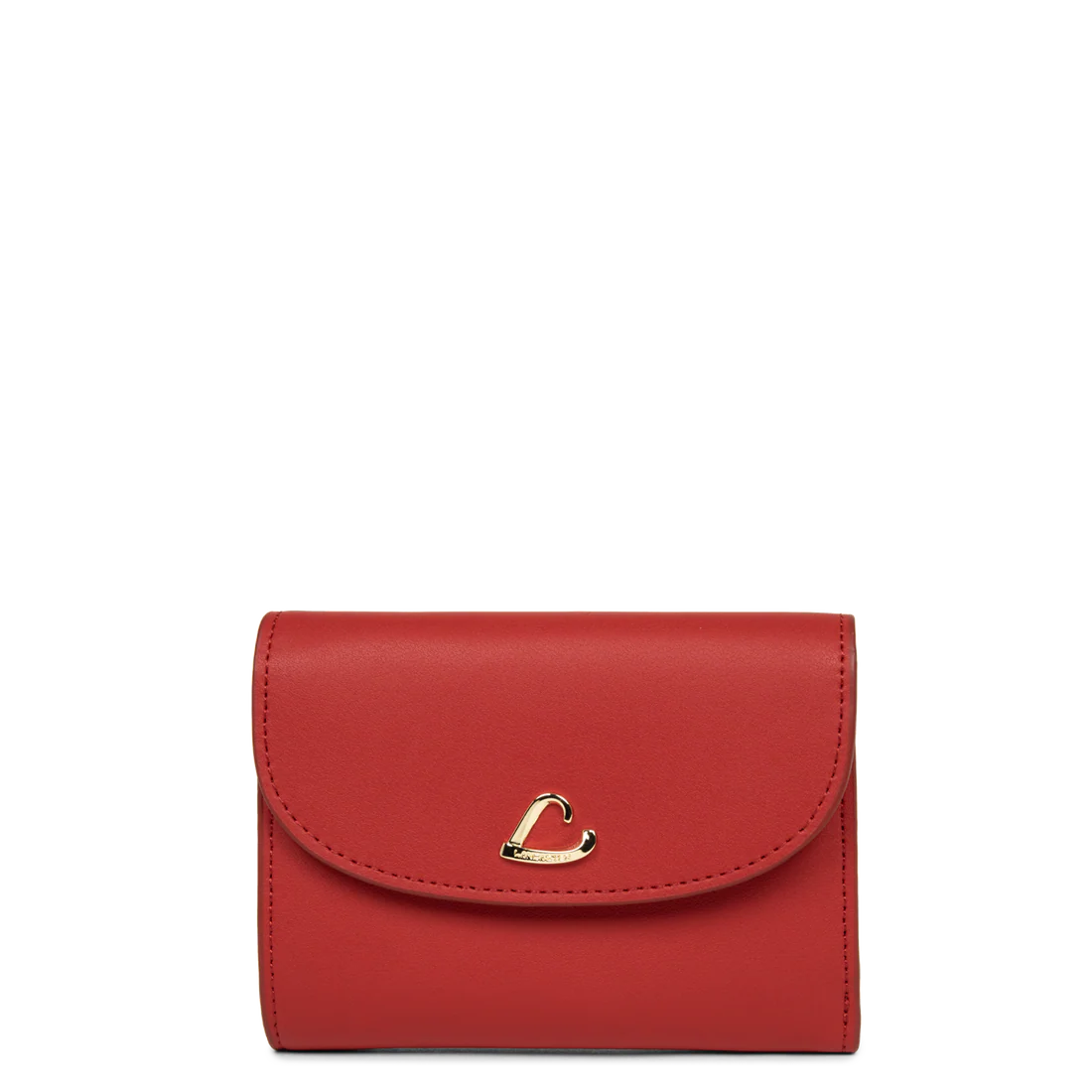 Portefeuille dos-à-dos – cuir lisse compact