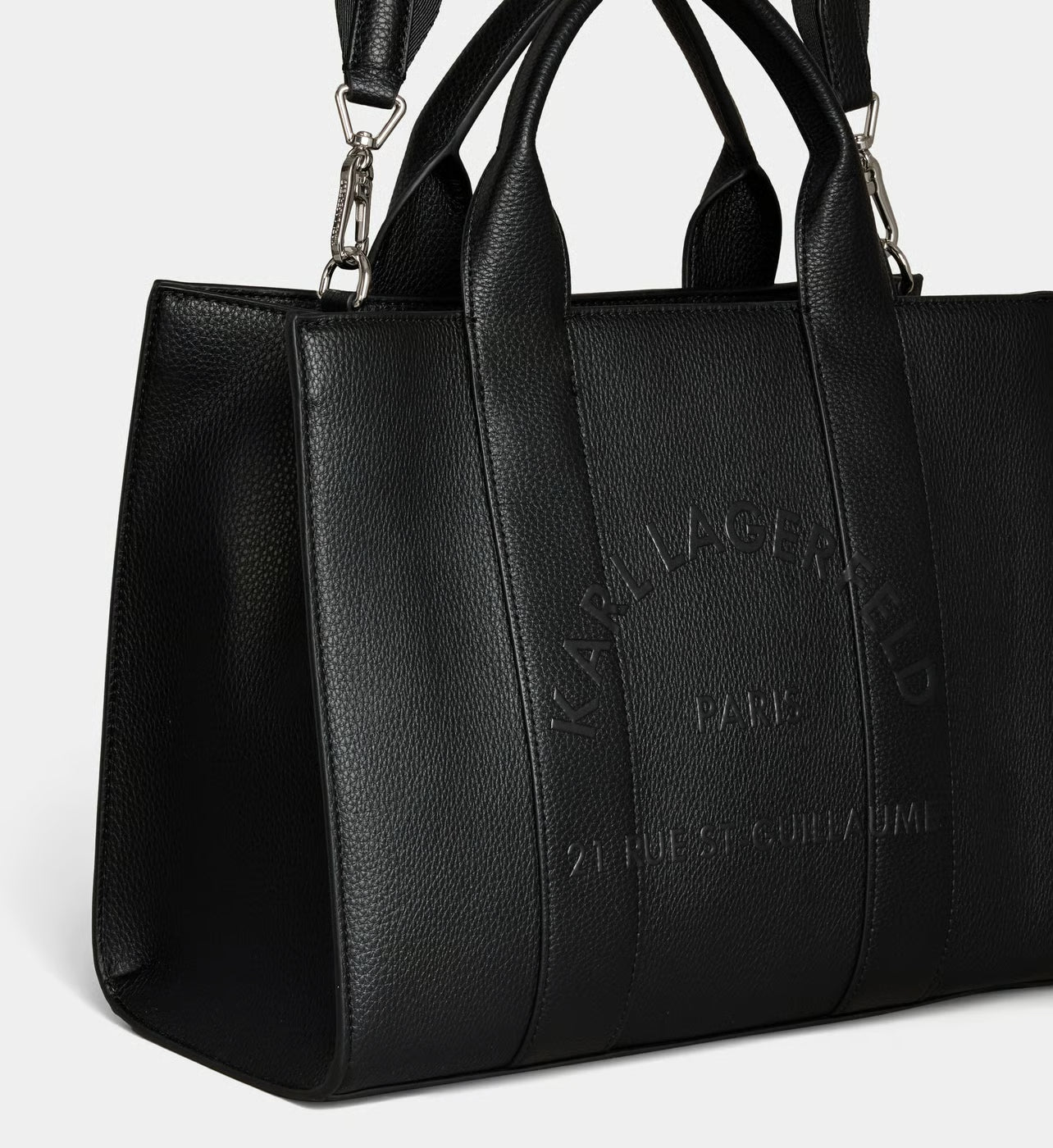 Karl Lagerfeld Sac cabas 21 Rue St Guillaume Pebble Square