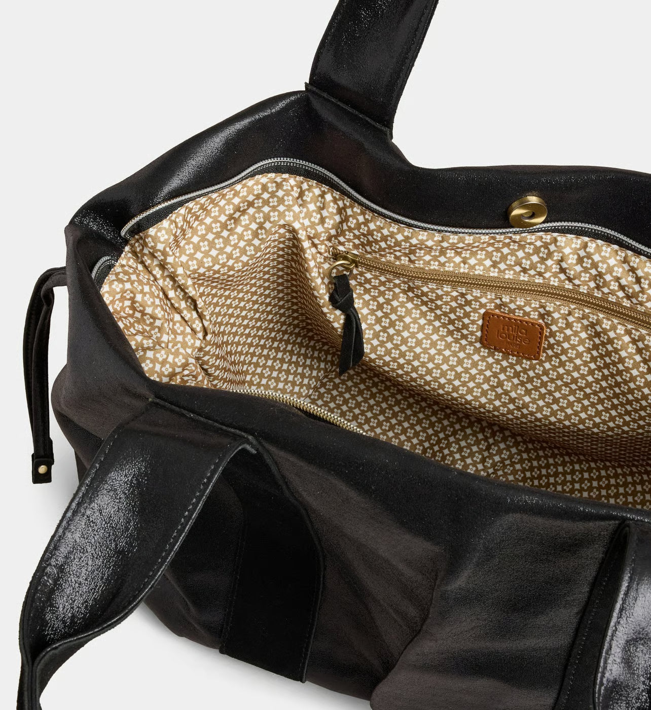 Mila Louise Sac cabas Prudy pailleté