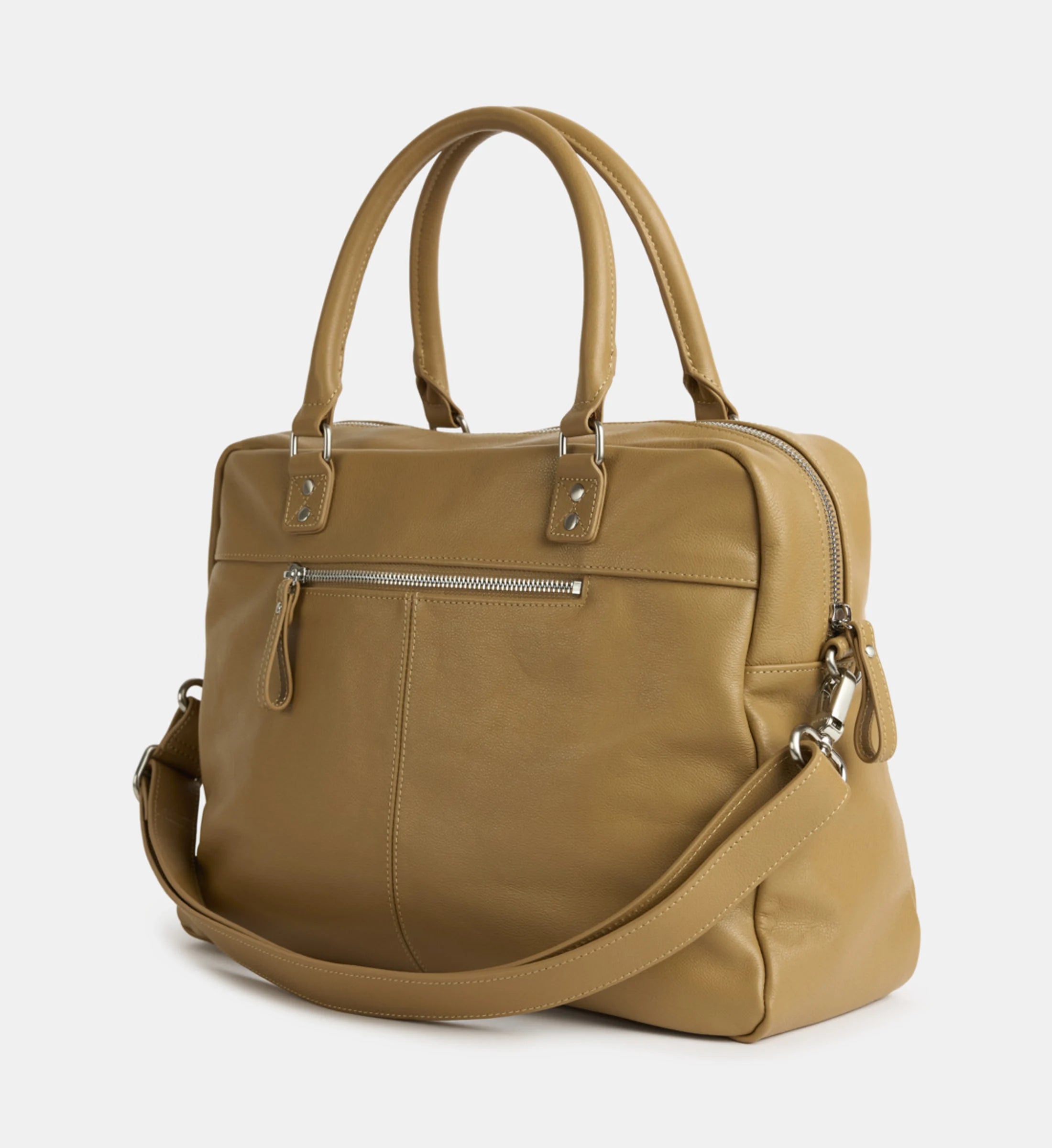Nat & Nin Sac cabas Macy en cuir de vachette