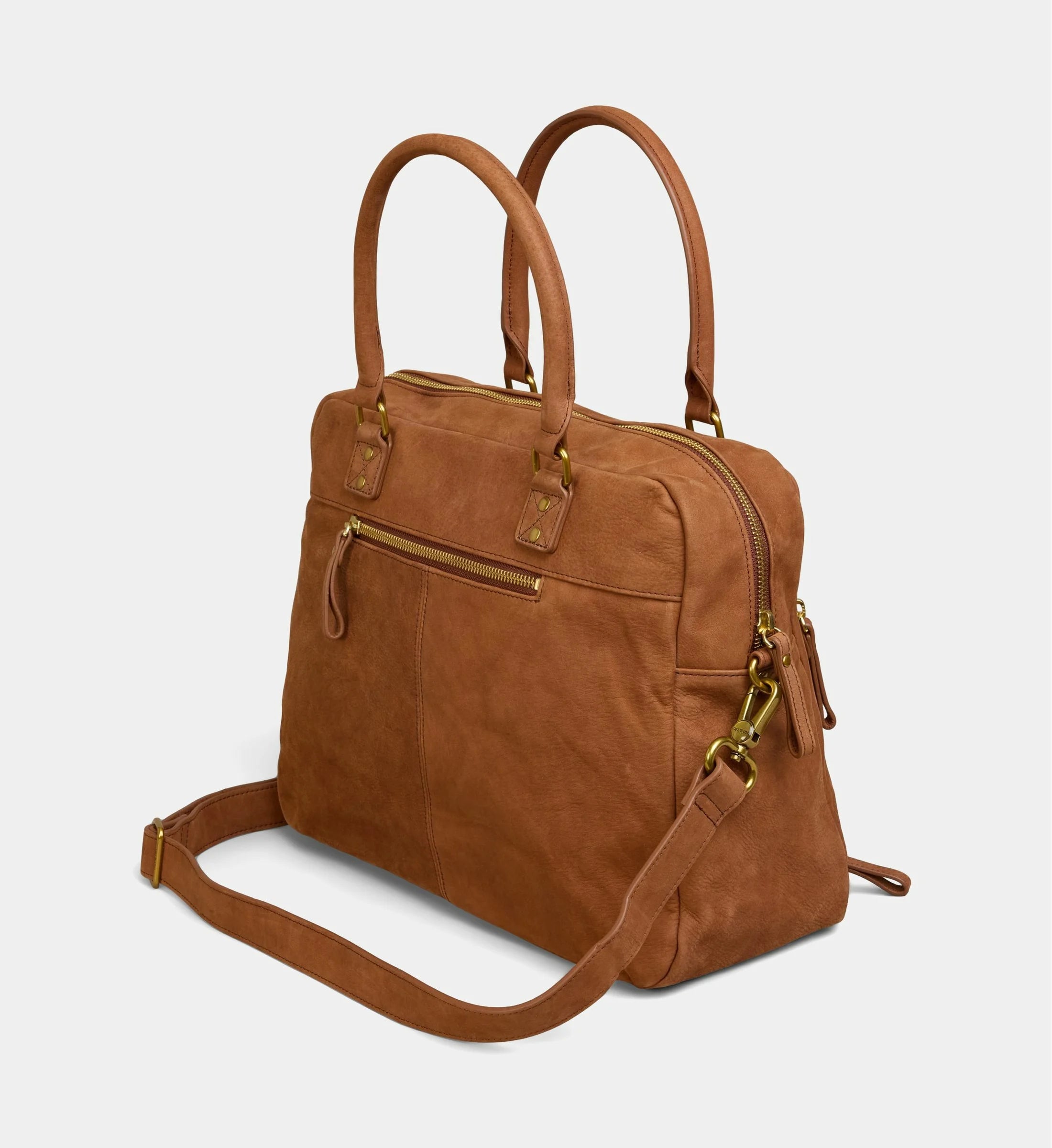 Nat & Nin Sac cabas Macy en cuir de vachette