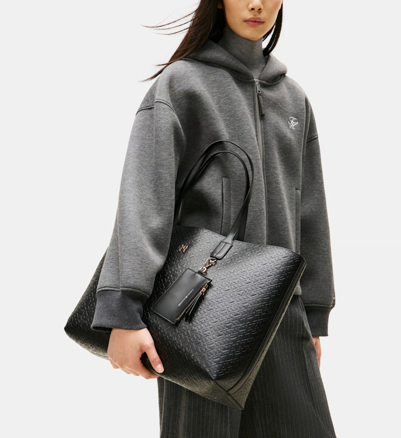 Tommy Hilfiger Sac cabas jacquard logo