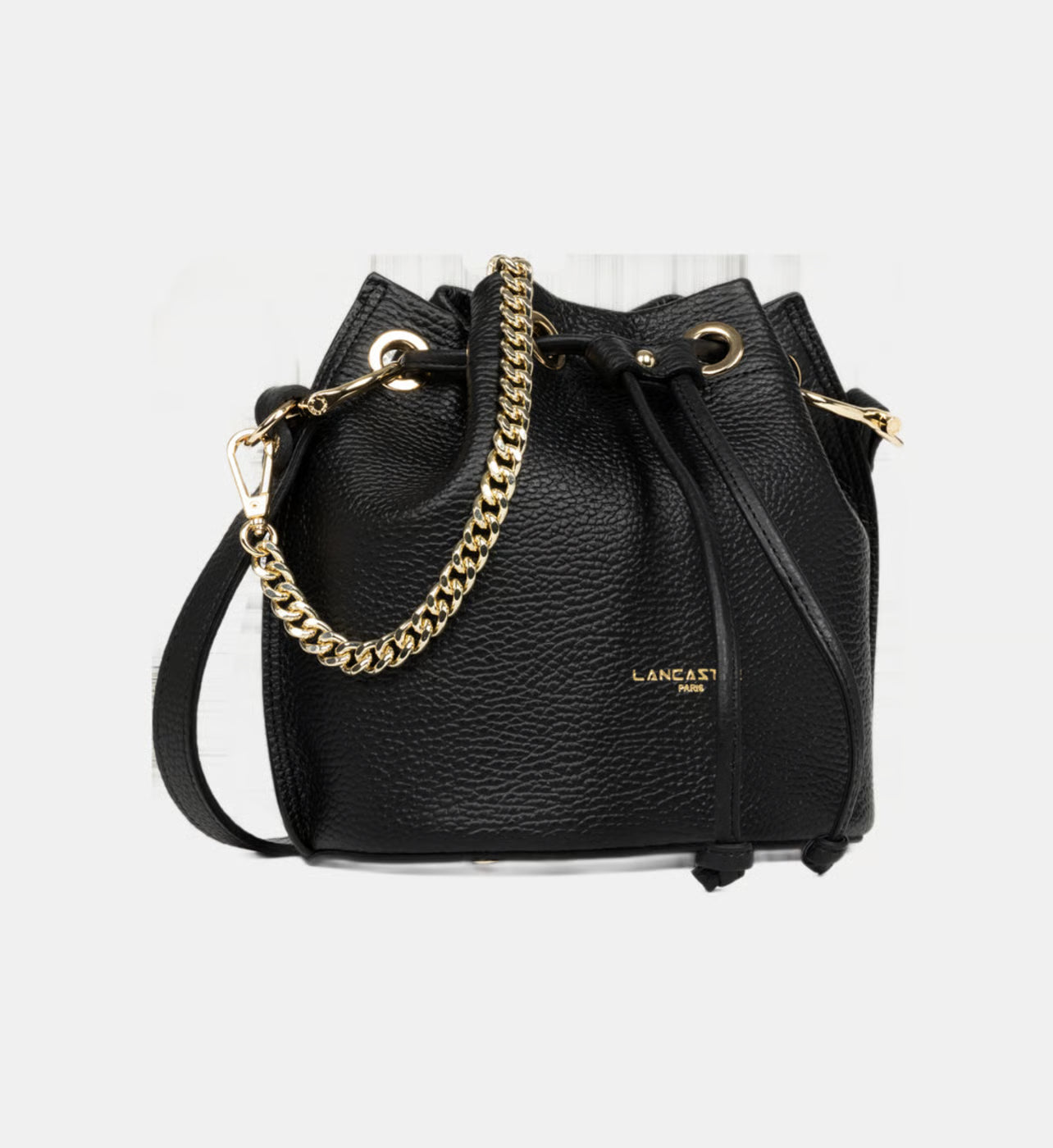 Lancaster Petit sac bourse Alba Double en cuir