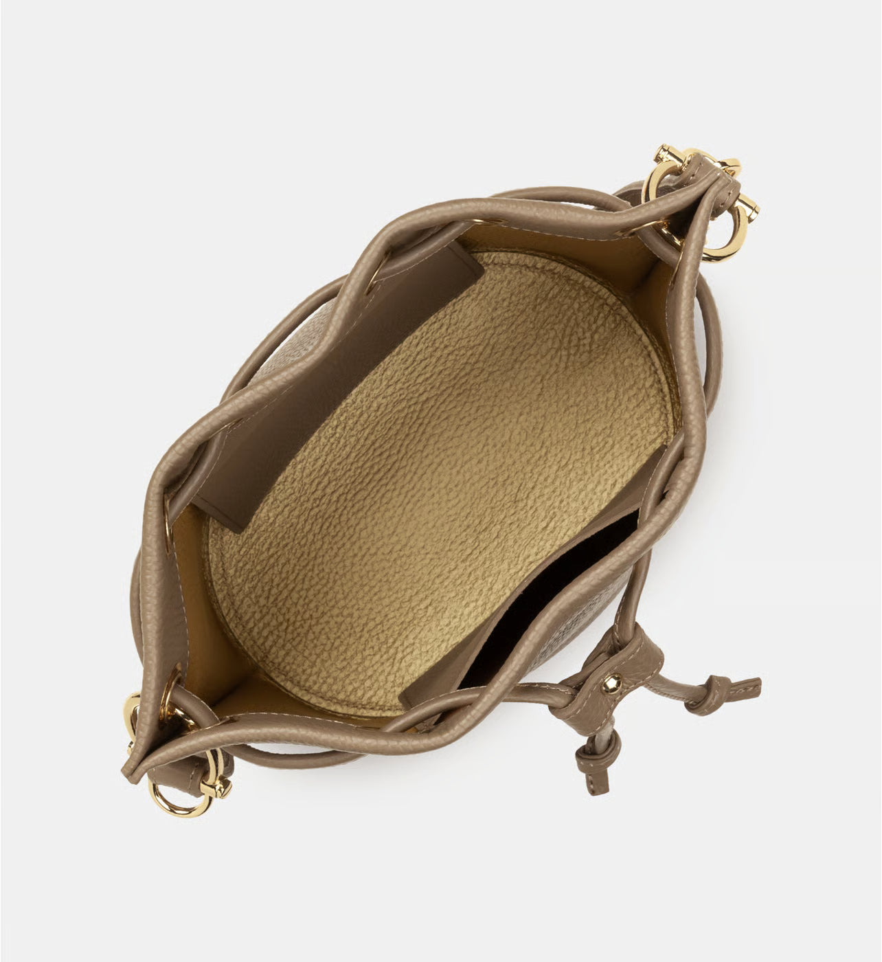 Lancaster Petit sac bourse Alba Double en cuir