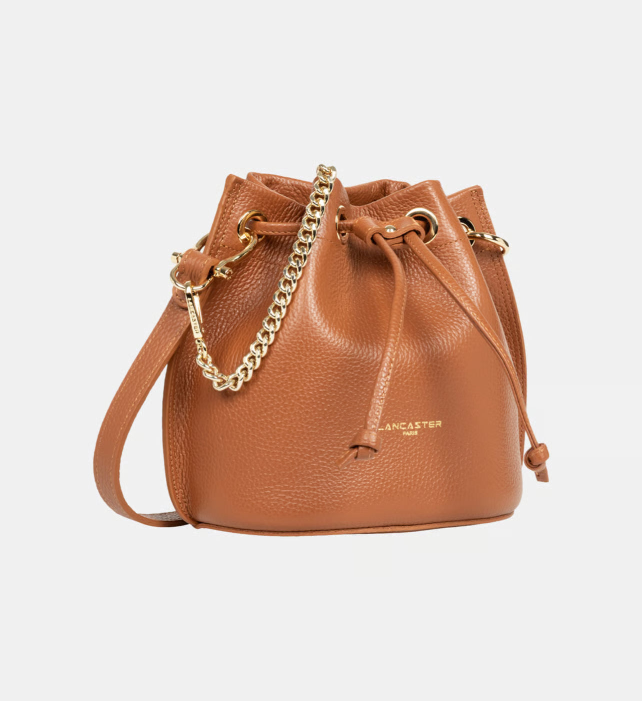 Lancaster Petit sac bourse Alba Double en cuir