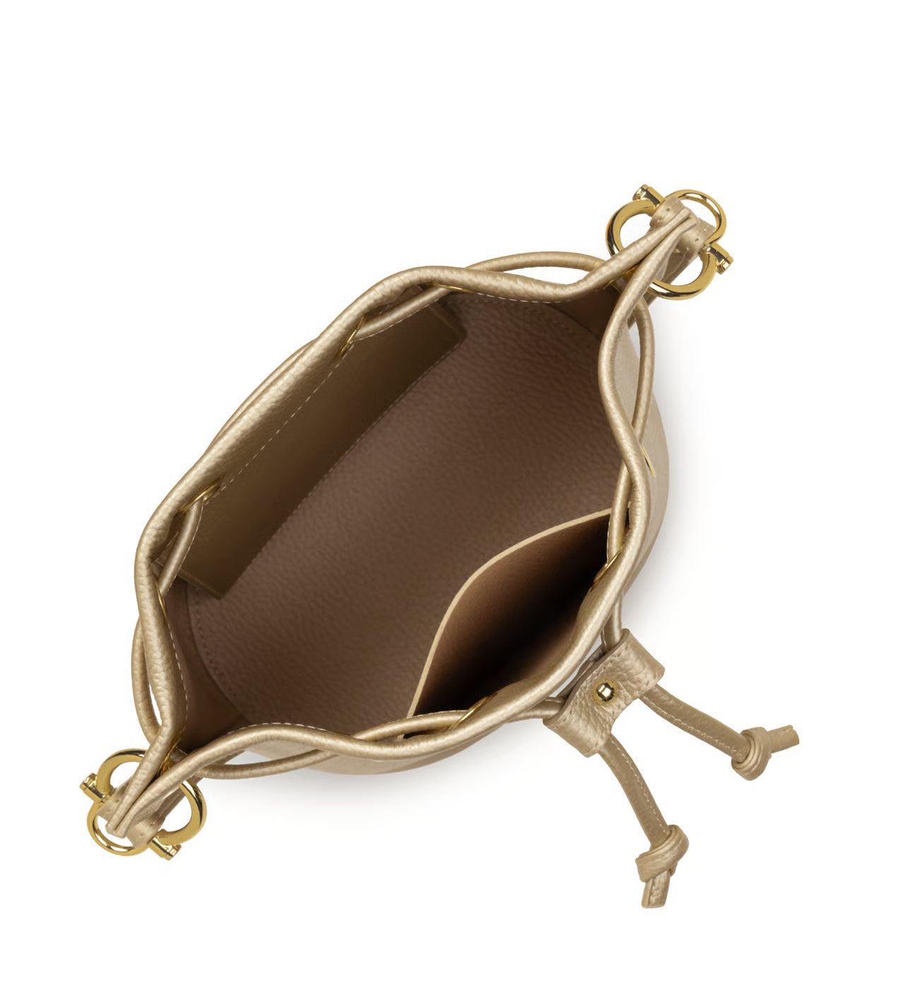 Lancaster Petit sac bourse Alba Double en cuir