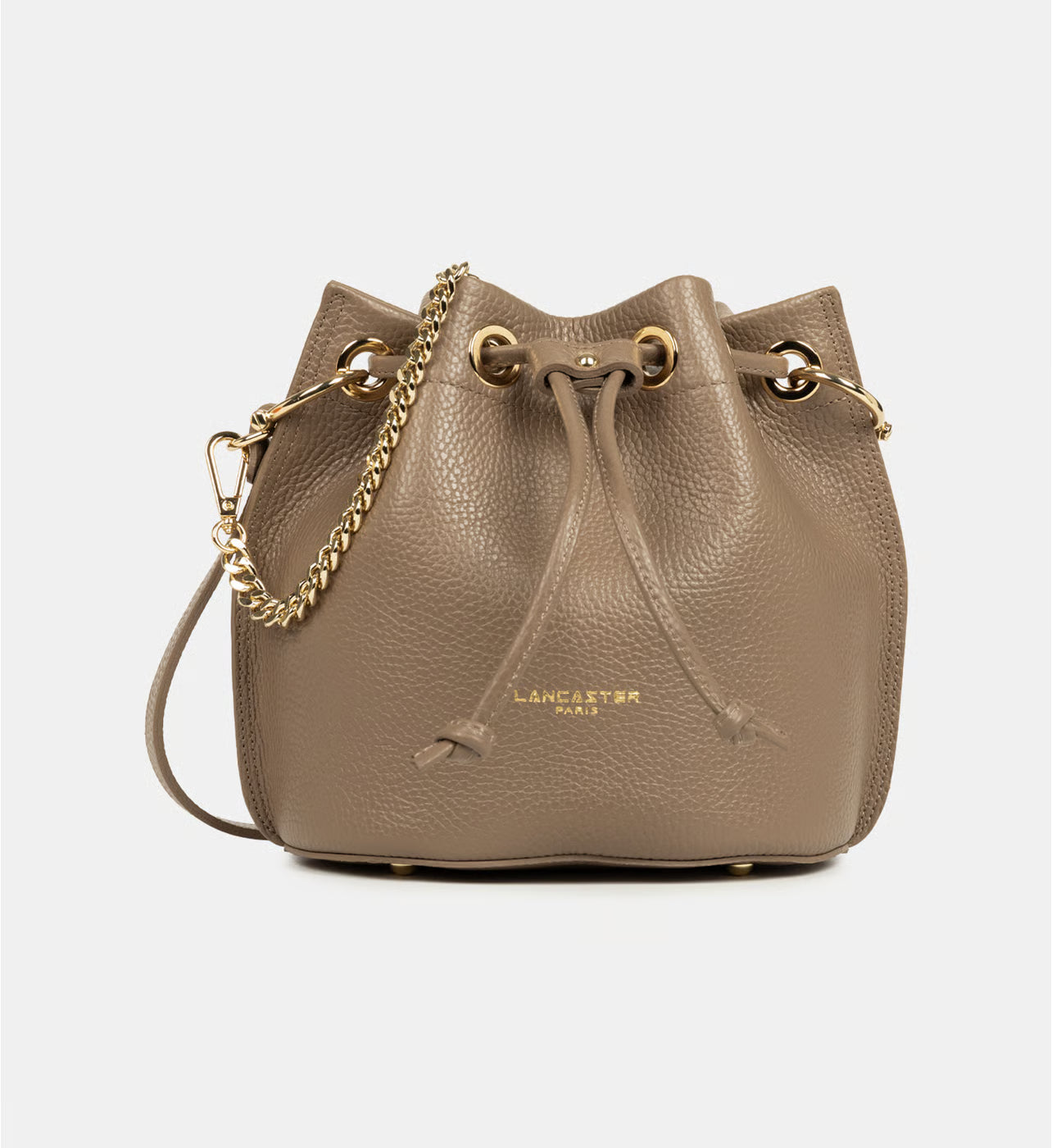 Lancaster Petit sac bourse Alba Double en cuir